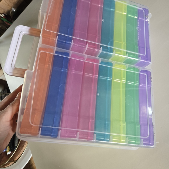 Colorful Storage Box with Compartments - Picture 6 of 8